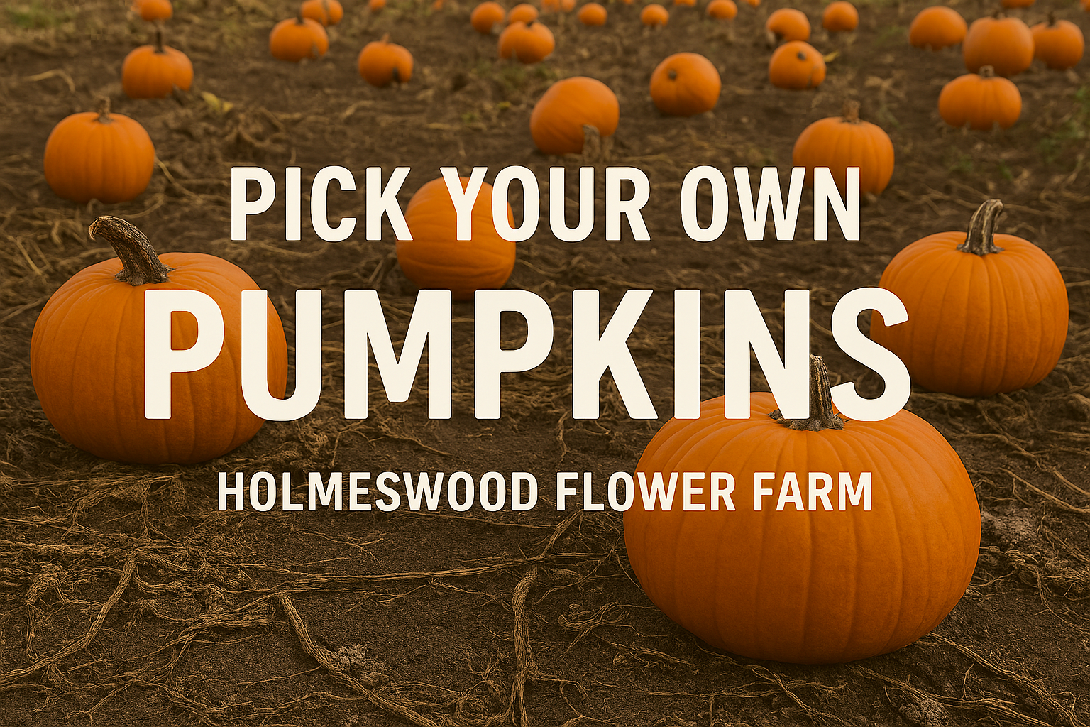 Pick Your Own Pumpkins at Holmeswood Flower Farm: A Fun-Filled Autumn Activity in Ormskirk